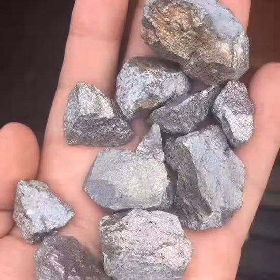 FeSi Ferrosilicon Ferro Silicon 75% 72% 10-50mm for Casting Iron Ferrosilicon Ferroalloy